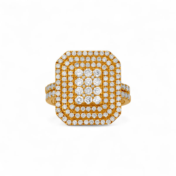 Item | Buy Evelyn Natural Diamond Bride Set in 18KT Gold | SPOP Enterprise Global